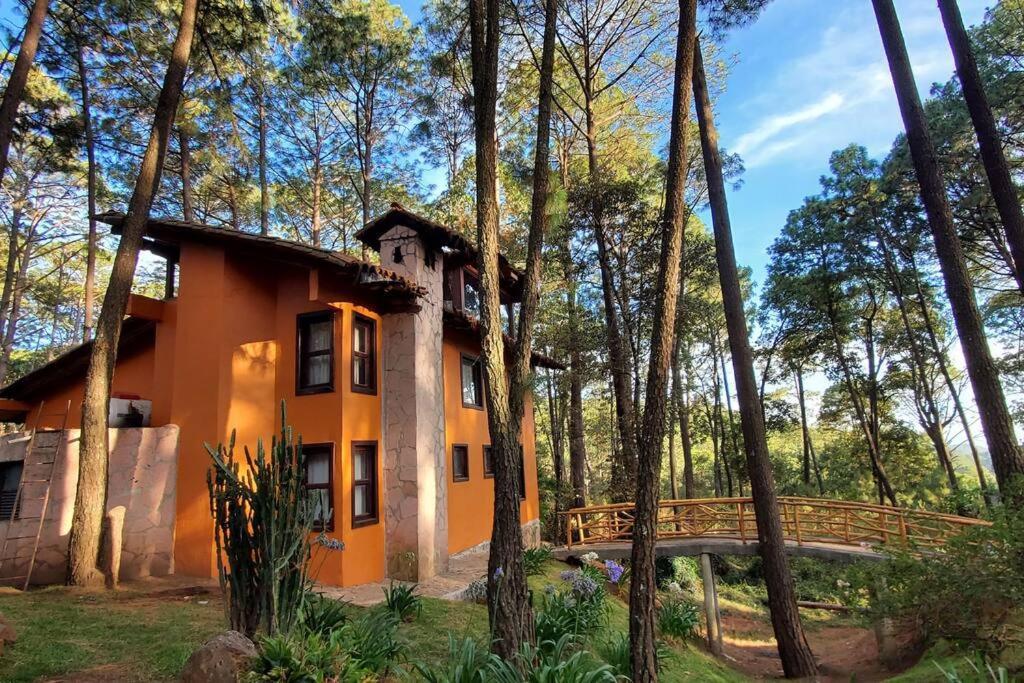 Cabana Rustica A 1Km De Cascada Mazamitla Exterior foto