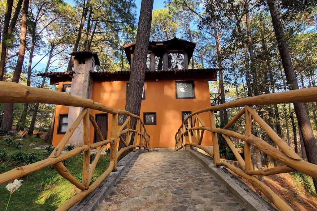 Cabana Rustica A 1Km De Cascada Mazamitla Exterior foto